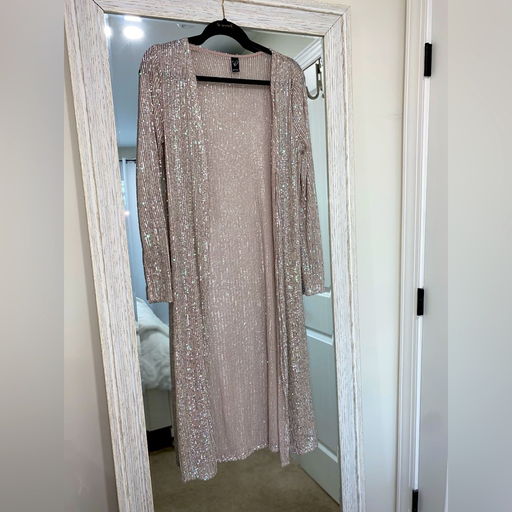 Windsor Long sequin Cardigan